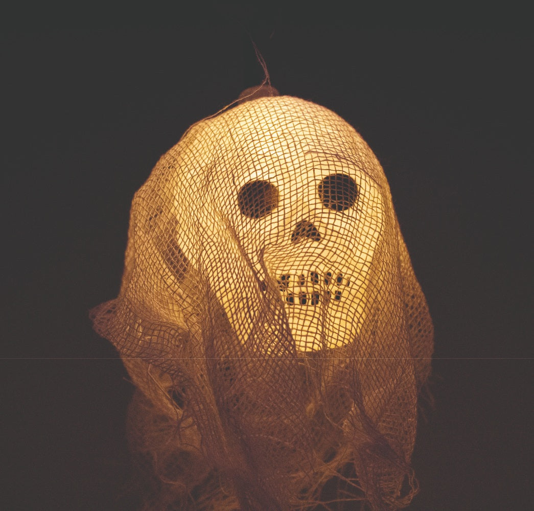 Serie De Luz Led Calavera Fantasma 20 Focos 3.5 Mts
